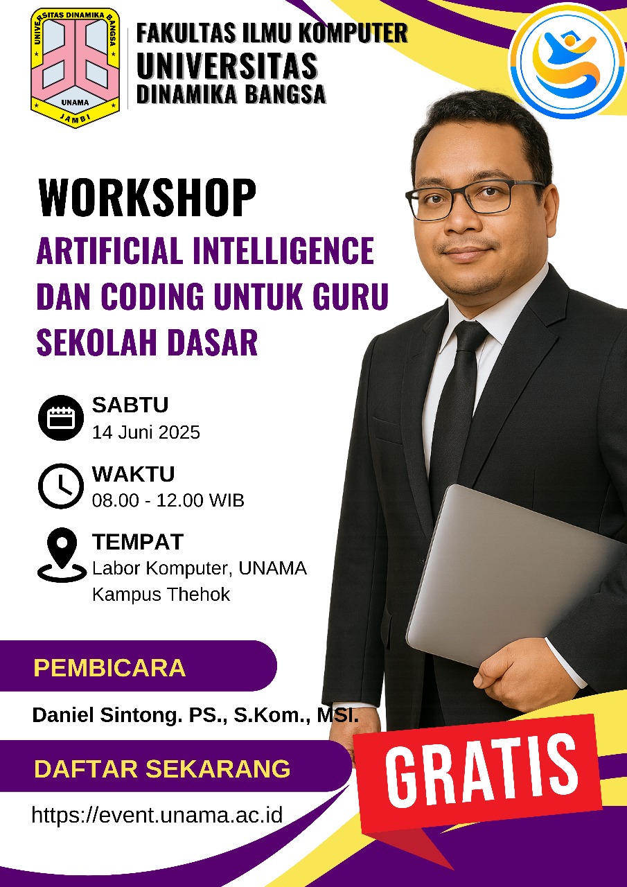 Workshop Artificial Intelligence dan Coding Untuk Sekolah Dasar